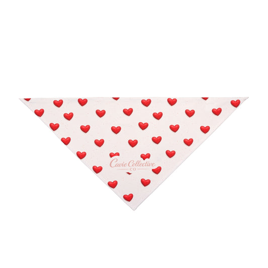 Heart Pet Bandana