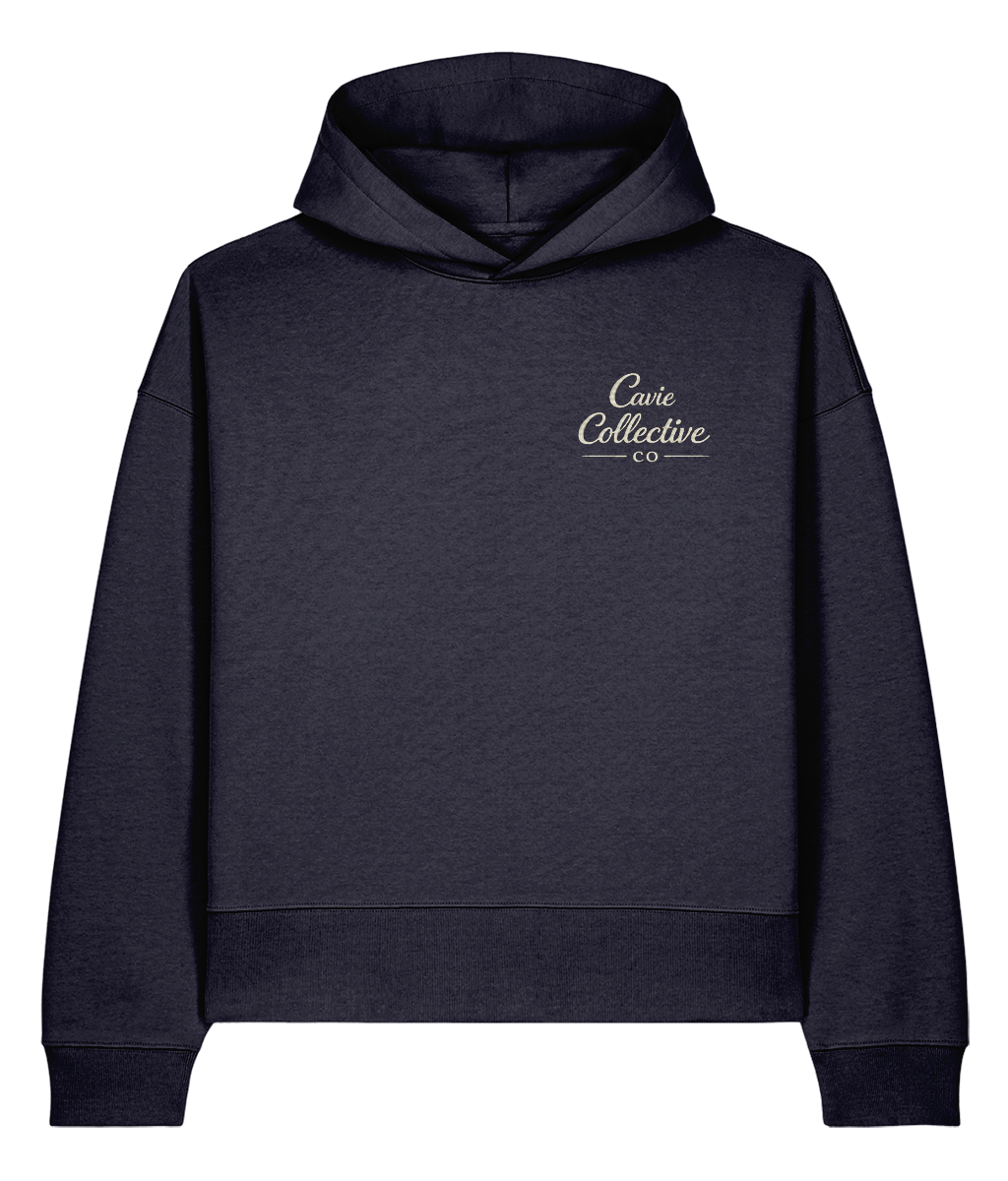 Cavie Energy - Oversize Boxy Hoodie - Dark