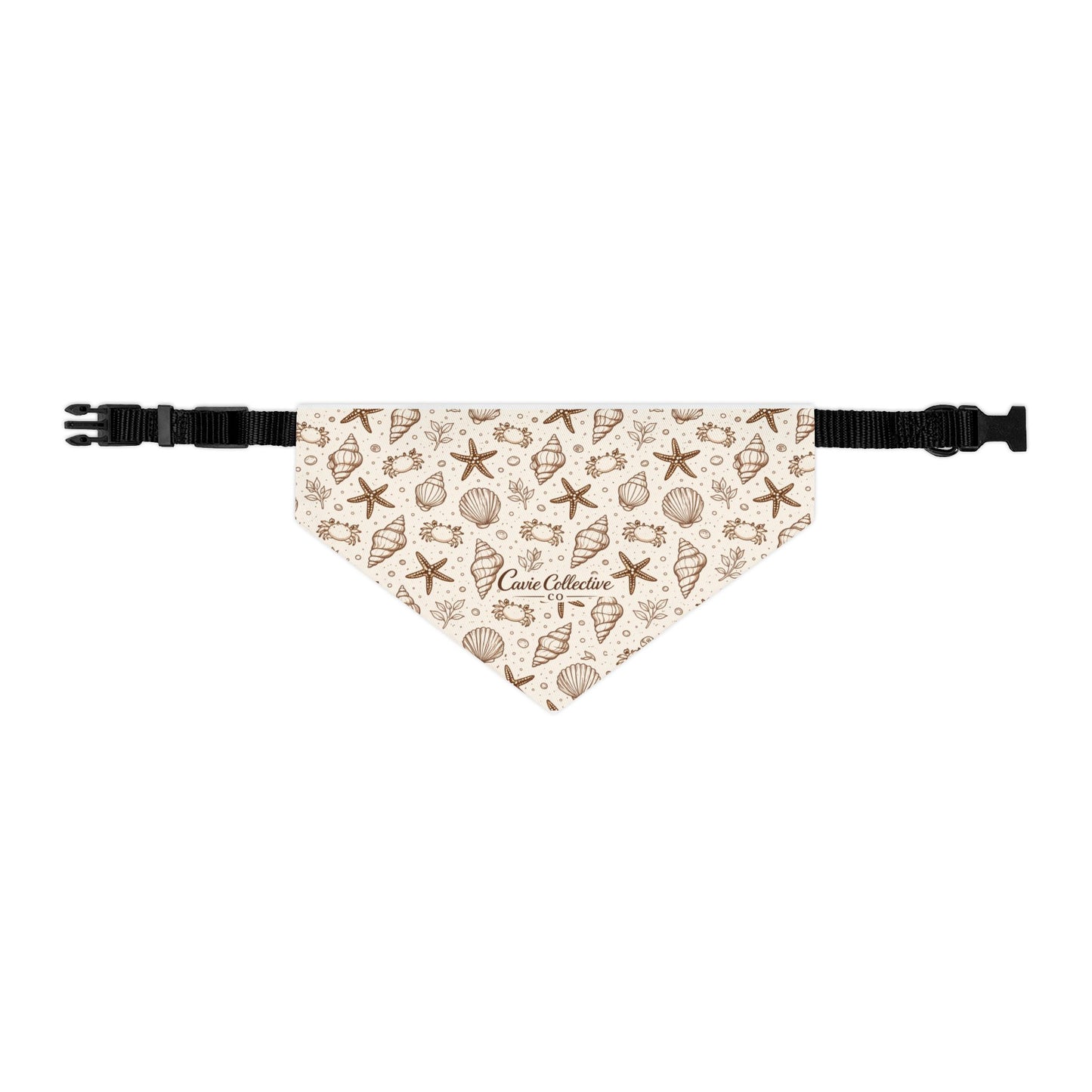 Seashells & Starfish Pet Bandana Collar