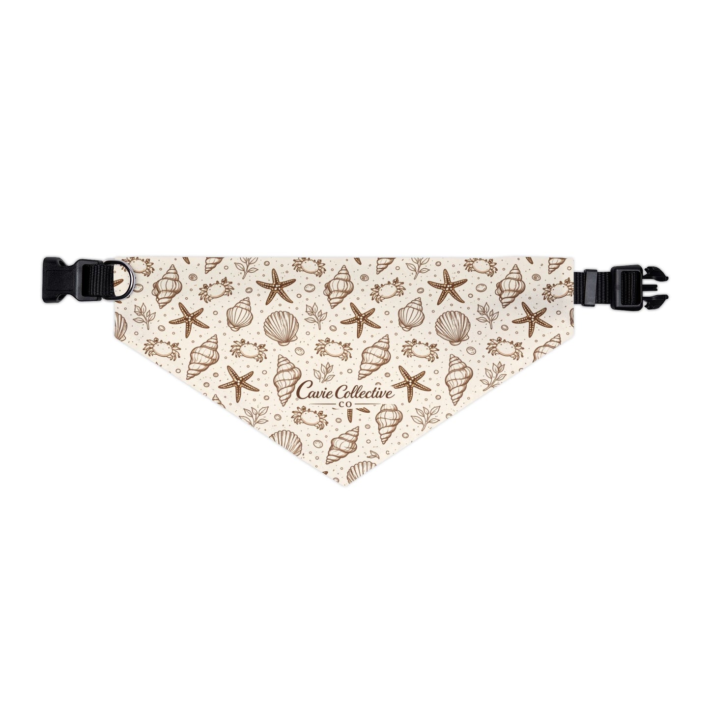 Seashells & Starfish Pet Bandana Collar