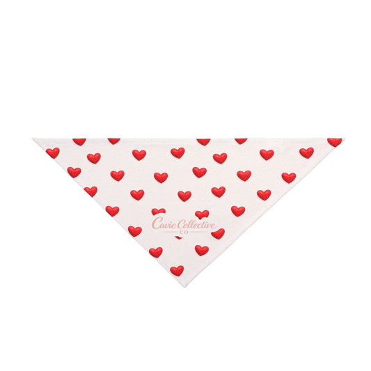 Heart Pet Bandana