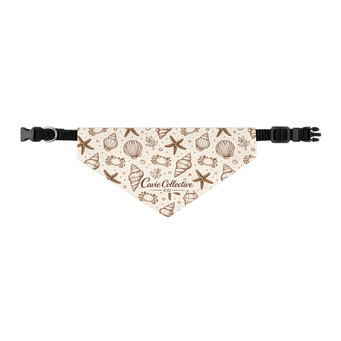 Seashells & Starfish Pet Bandana Collar