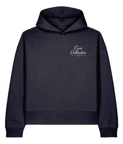 Cavie Energy - Oversize Boxy Hoodie - Dark