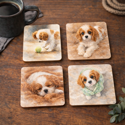 Cavie Coasters (set of 4)