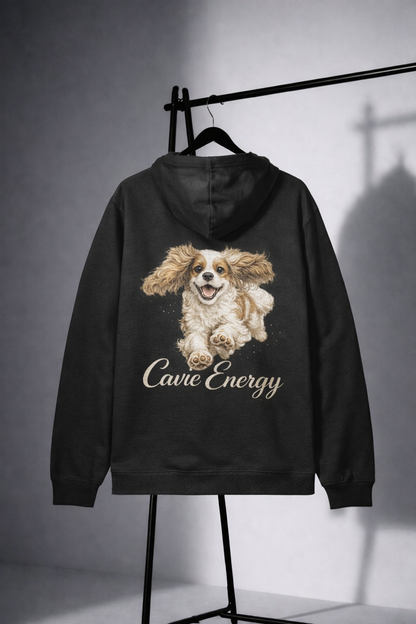Cavie Energy - Oversize Boxy Hoodie - Dark