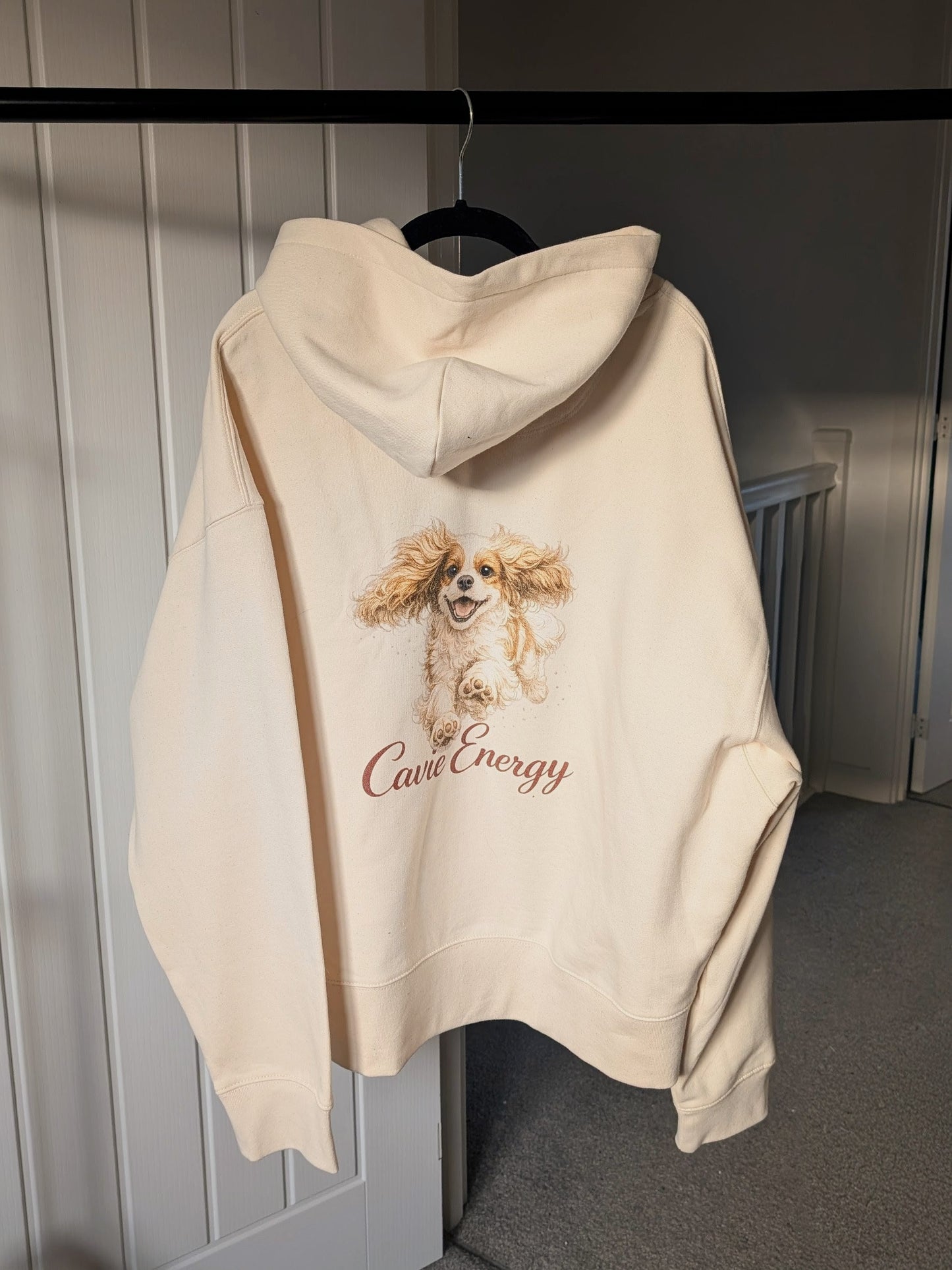 Cavie Energy - Oversize Boxy Hoodie - Light